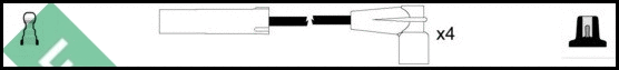 Ignition Cable Kit (LUC4037)