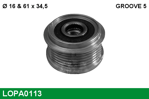 Alternator Freewheel Clutch (LOPA0113)
