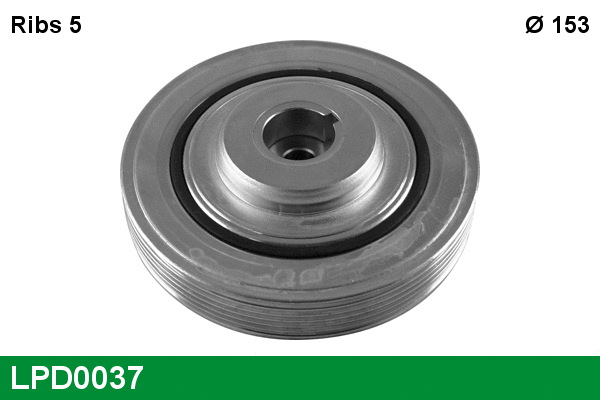 Belt Pulley, crankshaft (LPD0037)