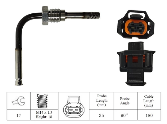 Sensor, exhaust gas temperature (LGS7051)