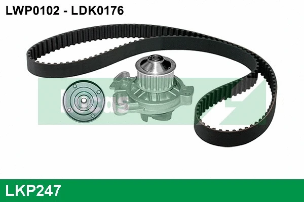 Water Pump & Timing Belt Kit (LKP247)