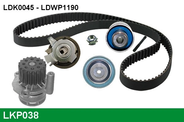 Water Pump & Timing Belt Kit (LKP038)