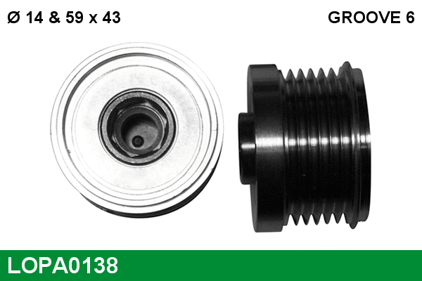 Alternator Freewheel Clutch (LOPA0138)