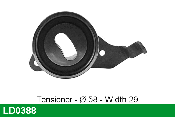 Tensioner Pulley, timing belt (LD0388)
