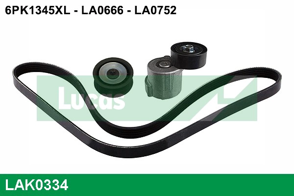 V-Ribbed Belt Set (LAK0334)