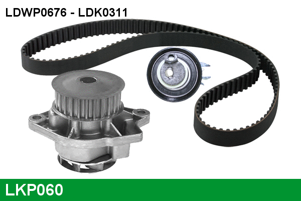 Water Pump & Timing Belt Kit (LKP060)