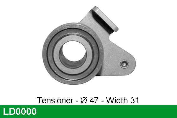 Tensioner Pulley, timing belt (LD0000)