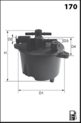 Fuel Filter (LFDF207)