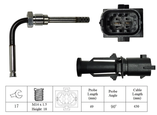 Sensor, exhaust gas temperature (LGS7104)