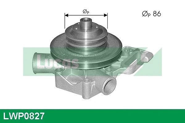 Water Pump, engine cooling (LWP0827)