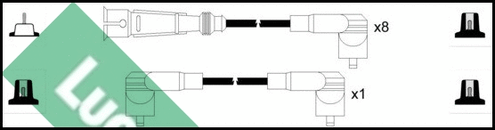 Ignition Cable Kit (LUC5043)