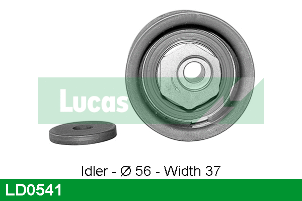 Tensioner Pulley, timing belt (LD0541)