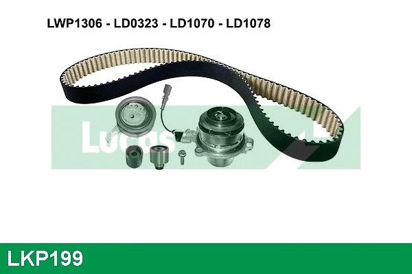 Water Pump & Timing Belt Kit (LKP199)