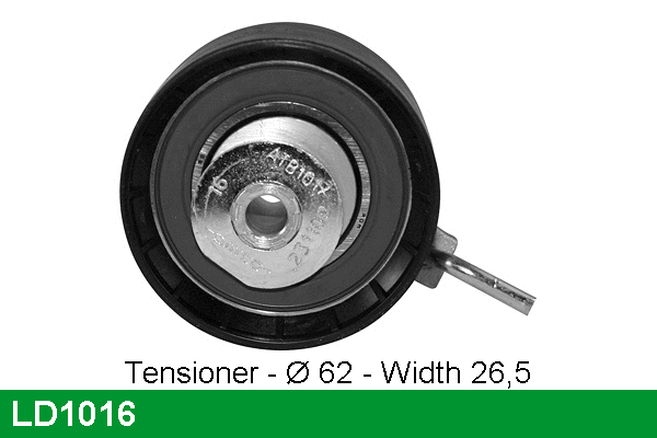 Tensioner Pulley, timing belt (LD1016)