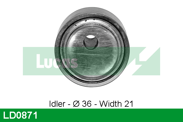 Tensioner Pulley, timing belt (LD0871)