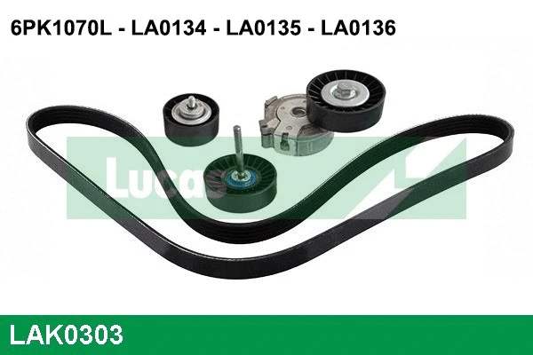 V-Ribbed Belt Set (LAK0303)