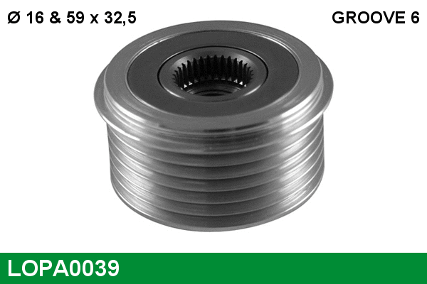 Alternator Freewheel Clutch (LOPA0039)