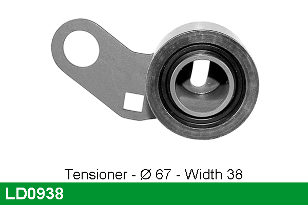 Tensioner Pulley, timing belt (LD0938)