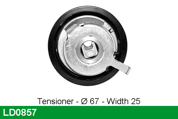 Tensioner Pulley, timing belt (LD0857)