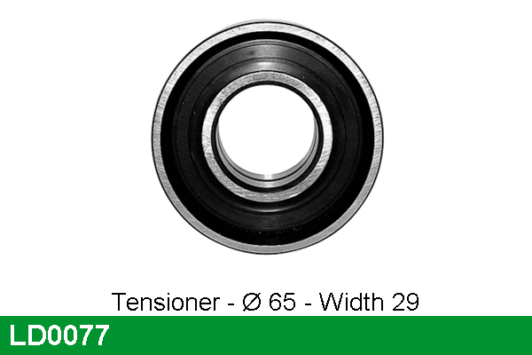 Tensioner Pulley, timing belt (LD0077)