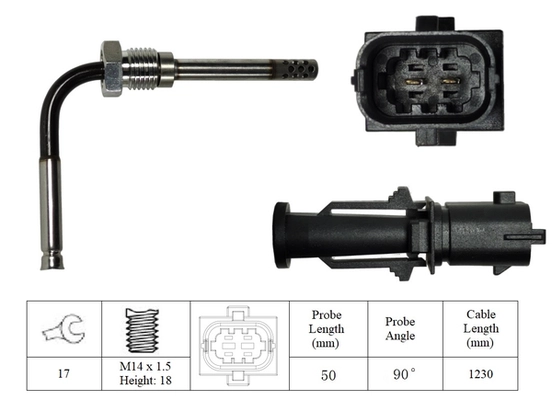 Sensor, exhaust gas temperature (LGS7192)