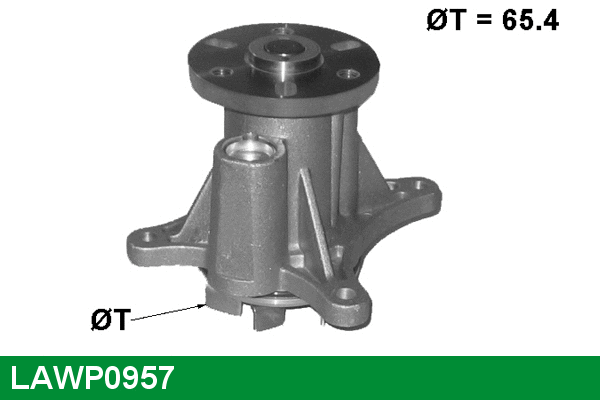 Water Pump, engine cooling (LAWP0957)
