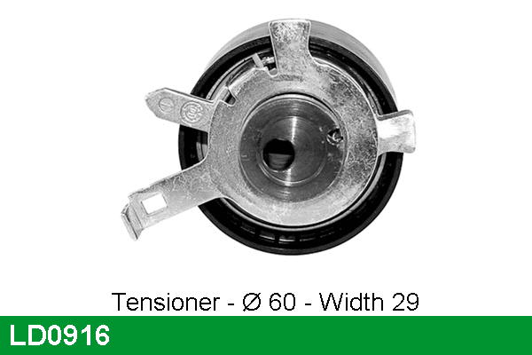Tensioner Pulley, timing belt (LD0916)