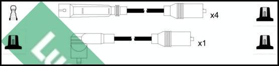 Ignition Cable Kit (LUC7340)