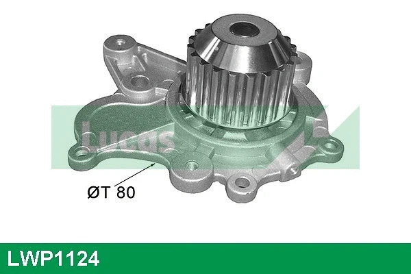 Water Pump, engine cooling (LWP1124)