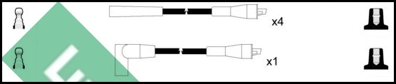Ignition Cable Kit (LUC4226)
