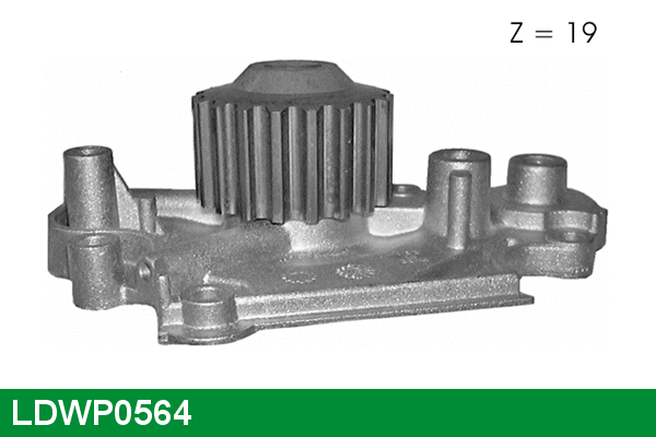 Water Pump, engine cooling (LDWP0564)