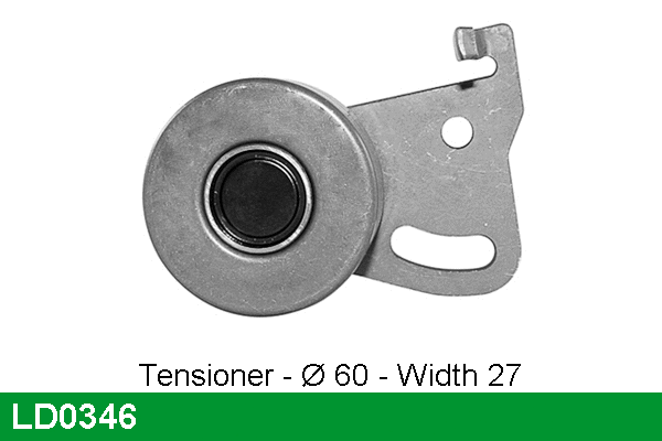 Tensioner Pulley, timing belt (LD0346)