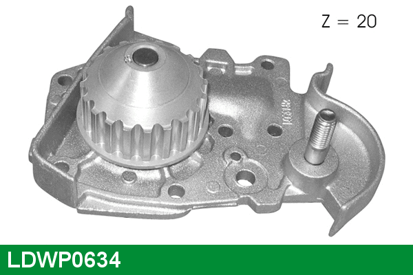 Water Pump, engine cooling (LDWP0634)