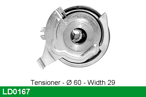 Tensioner Pulley, timing belt (LD0167)