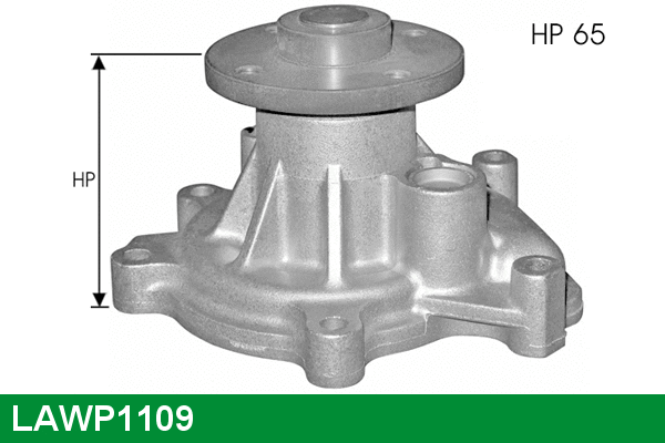 Water Pump, engine cooling (LAWP1109)