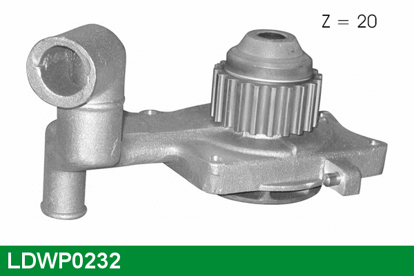 Water Pump, engine cooling (LDWP0232)