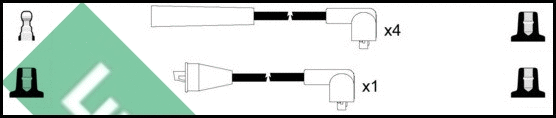 Ignition Cable Kit (LUC4181)