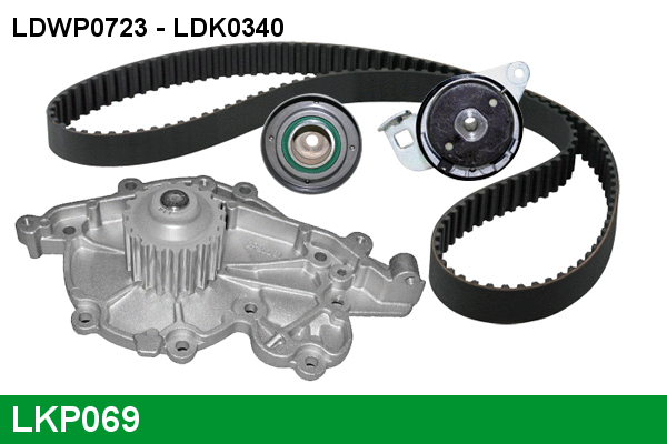Water Pump & Timing Belt Kit (LKP069)
