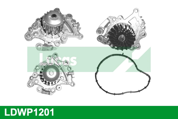 Water Pump, engine cooling (LDWP1201)