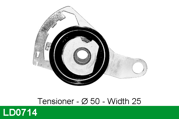 Tensioner Pulley, timing belt (LD0714)