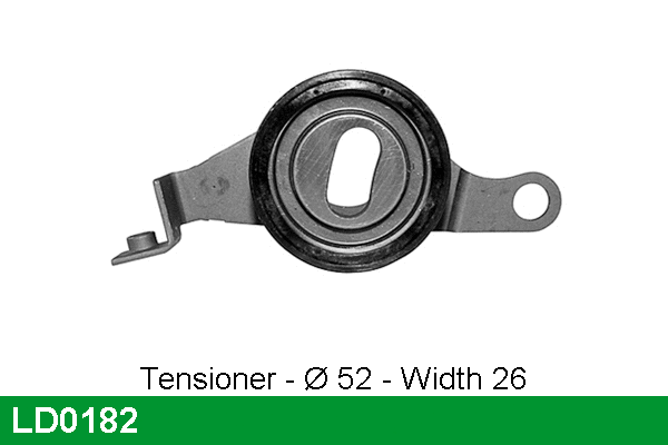 Tensioner Pulley, timing belt (LD0182)