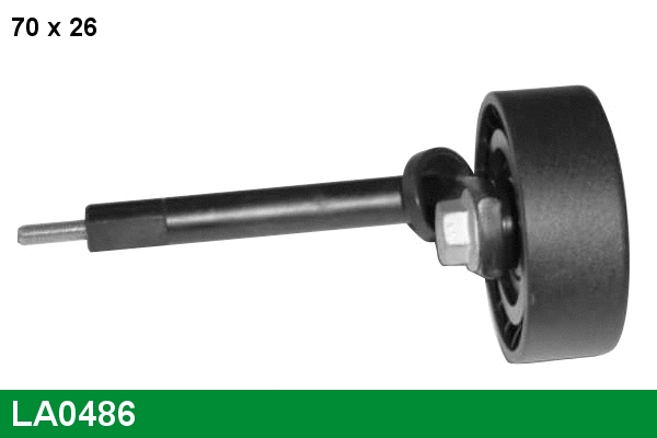 Belt Tensioner, V-ribbed belt (LA0486)