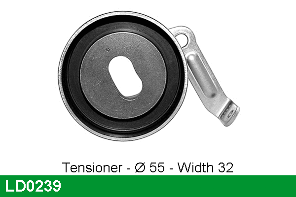 Tensioner Pulley, timing belt (LD0239)