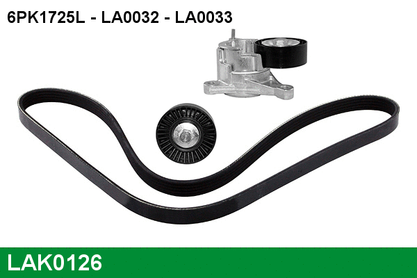 V-Ribbed Belt Set (LAK0126)