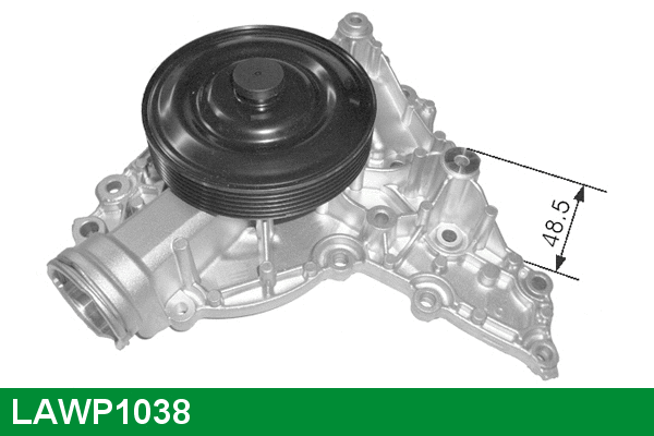 Water Pump, engine cooling (LAWP1038)