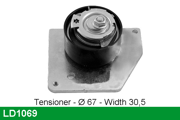 Tensioner Pulley, timing belt (LD1069)