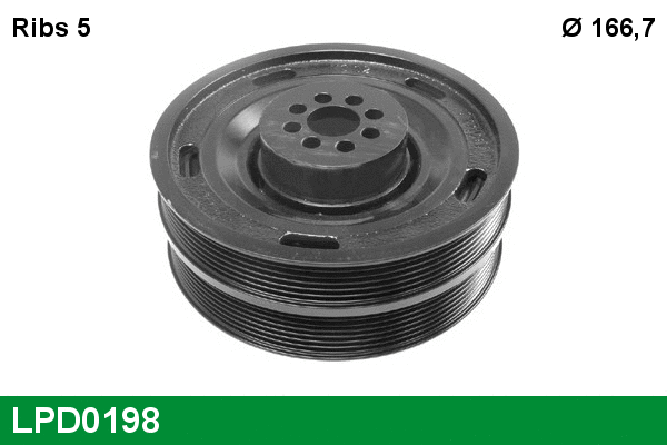 Belt Pulley, crankshaft (LPD0198)