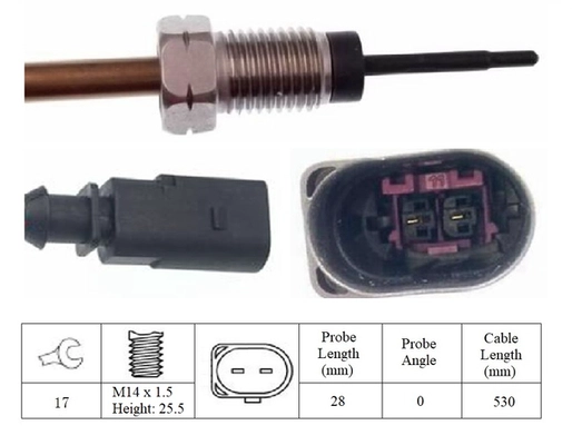 Sensor, exhaust gas temperature (LGS7001)
