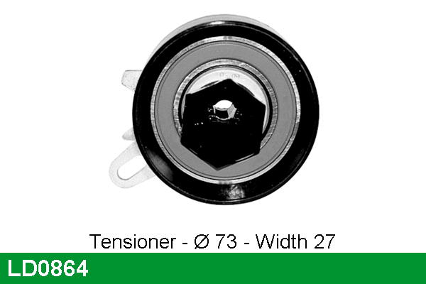 Tensioner Pulley, timing belt (LD0864)