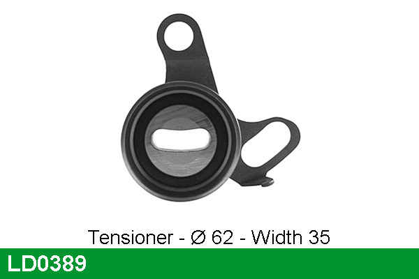 Tensioner Pulley, timing belt (LD0389)